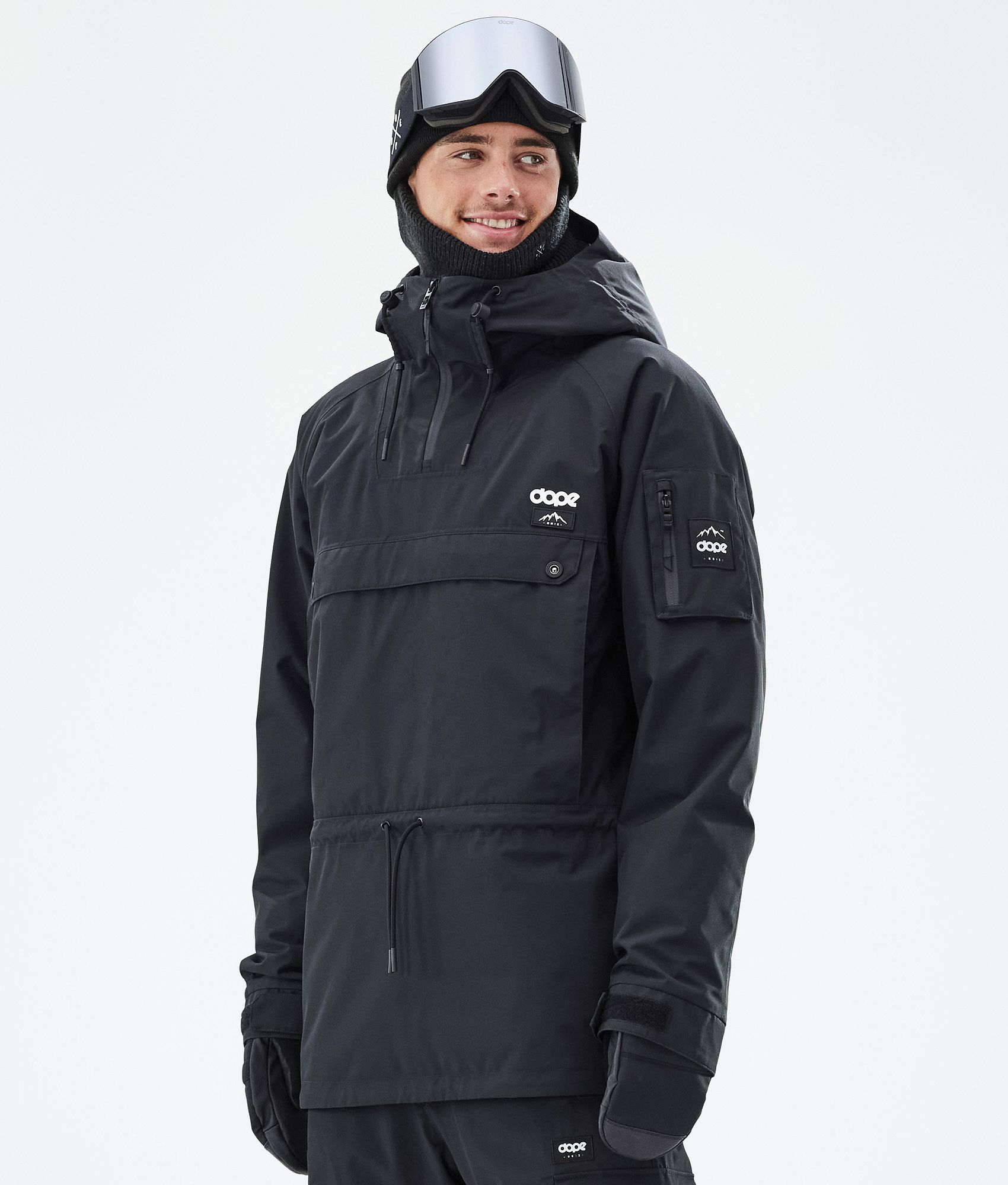 Black snowboard jacket mens hotsell