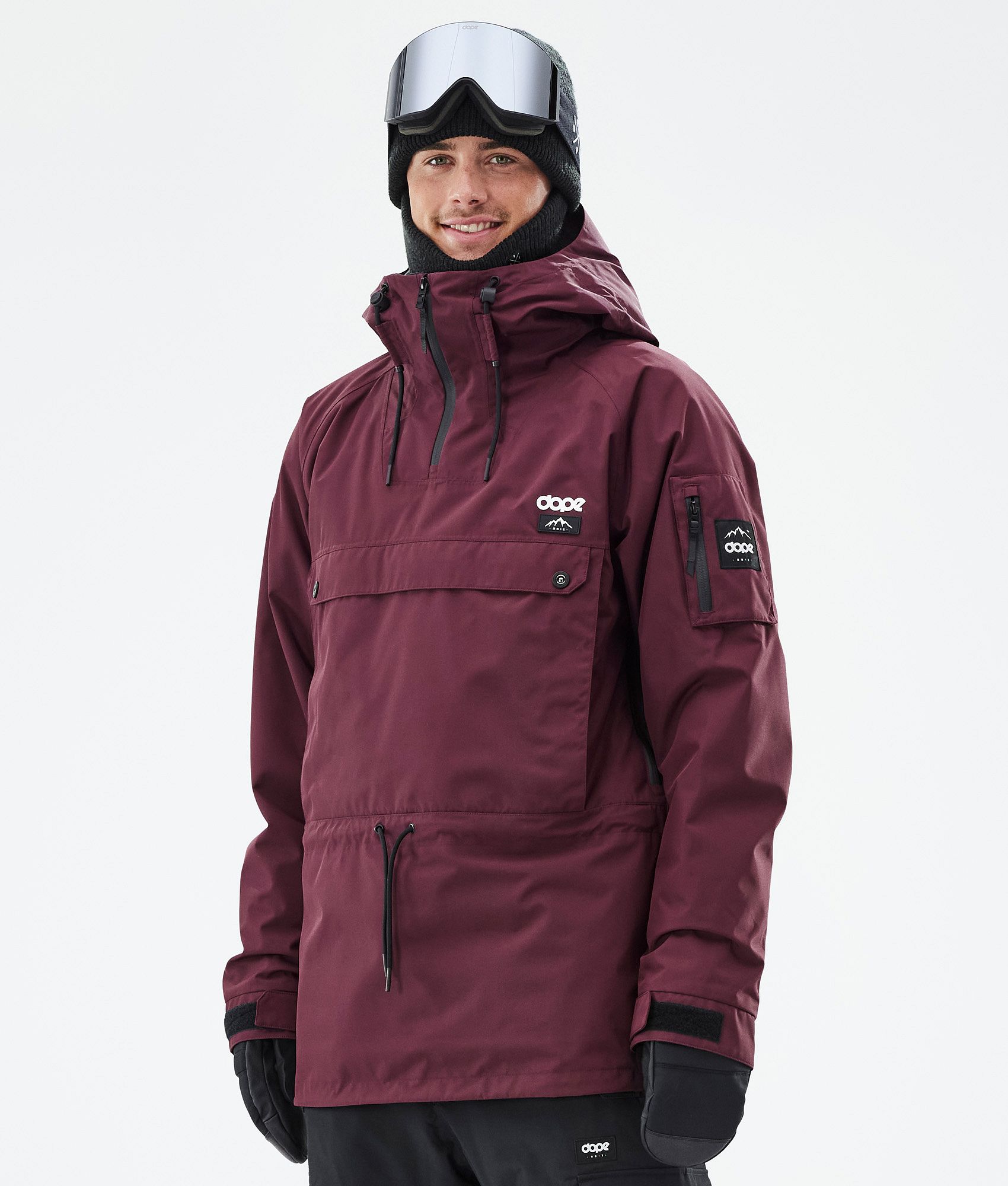 Dope Annok Snowboard Jacket Men Don Burgundy Dopesnow CA