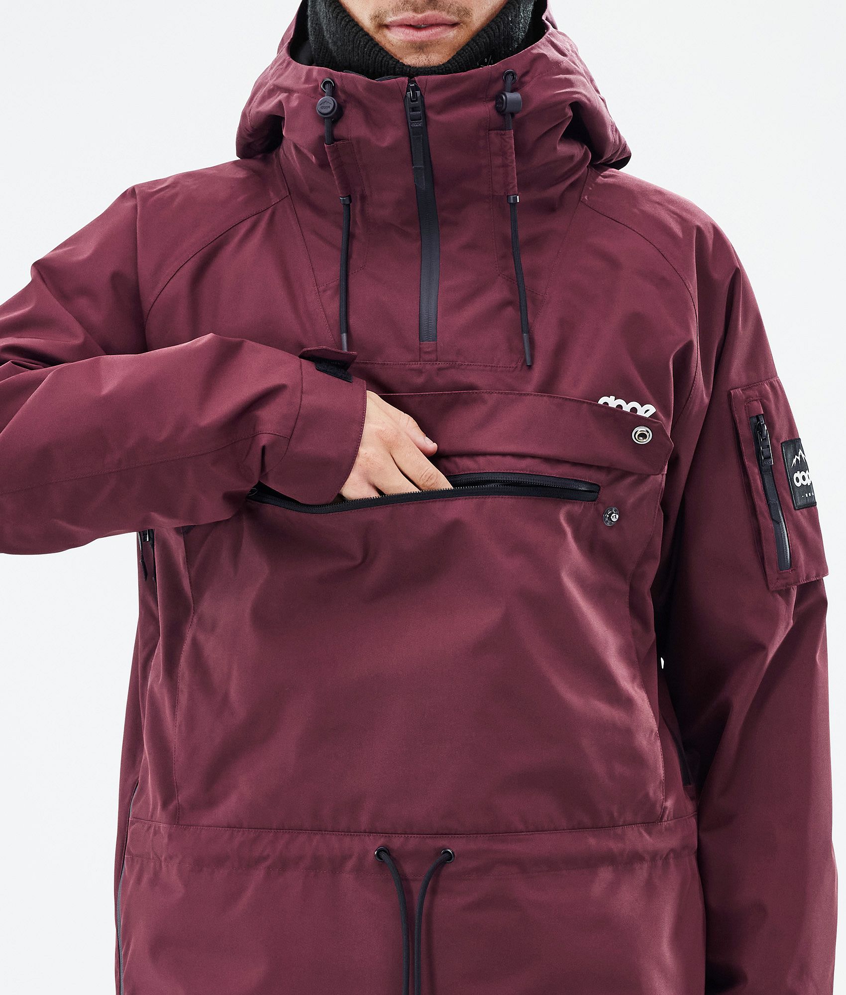 Sold Dondup burgundy rain jacket