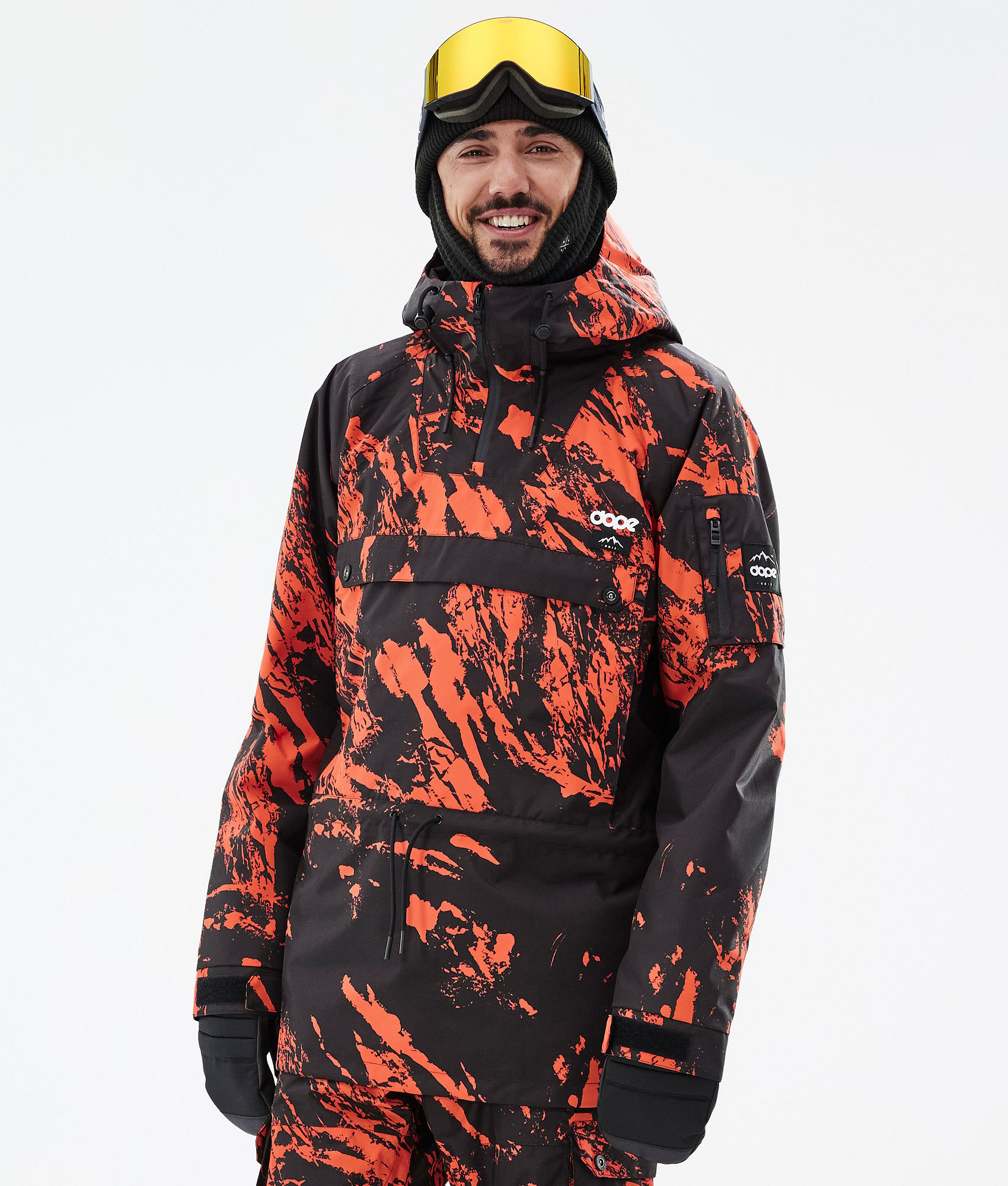 Dope Annok Veste Snowboard Homme Paint Orange Orange Dopesnow FR