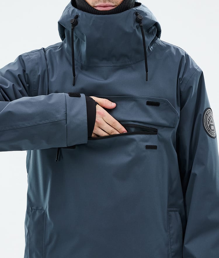 Blizzard Snowboard Jacket Men Metal Blue, Image 8 of 8