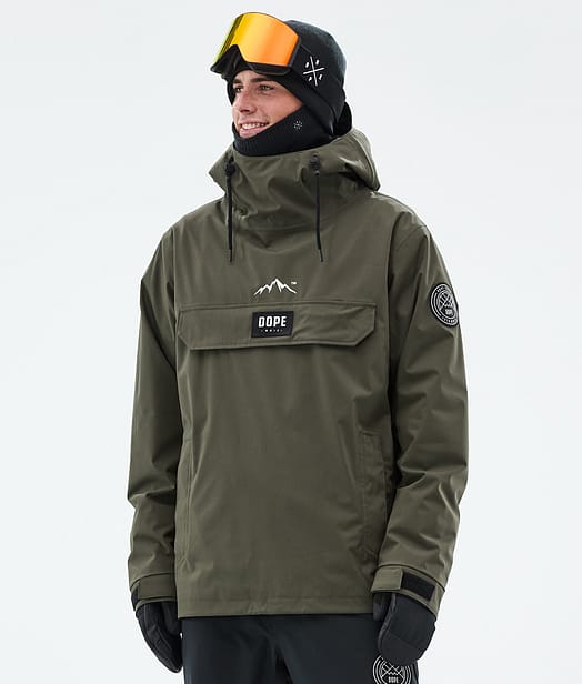 Blizzard スキージャケット メンズ Olive Green