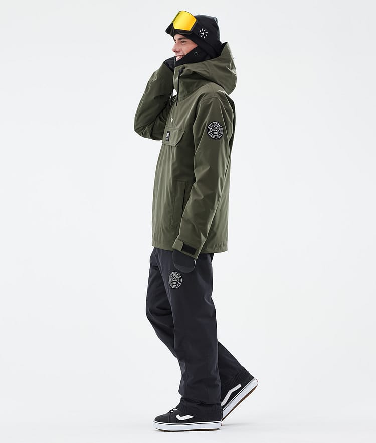 Blizzard Snowboardjacka Herr Olive Green, Bild 3 av 8