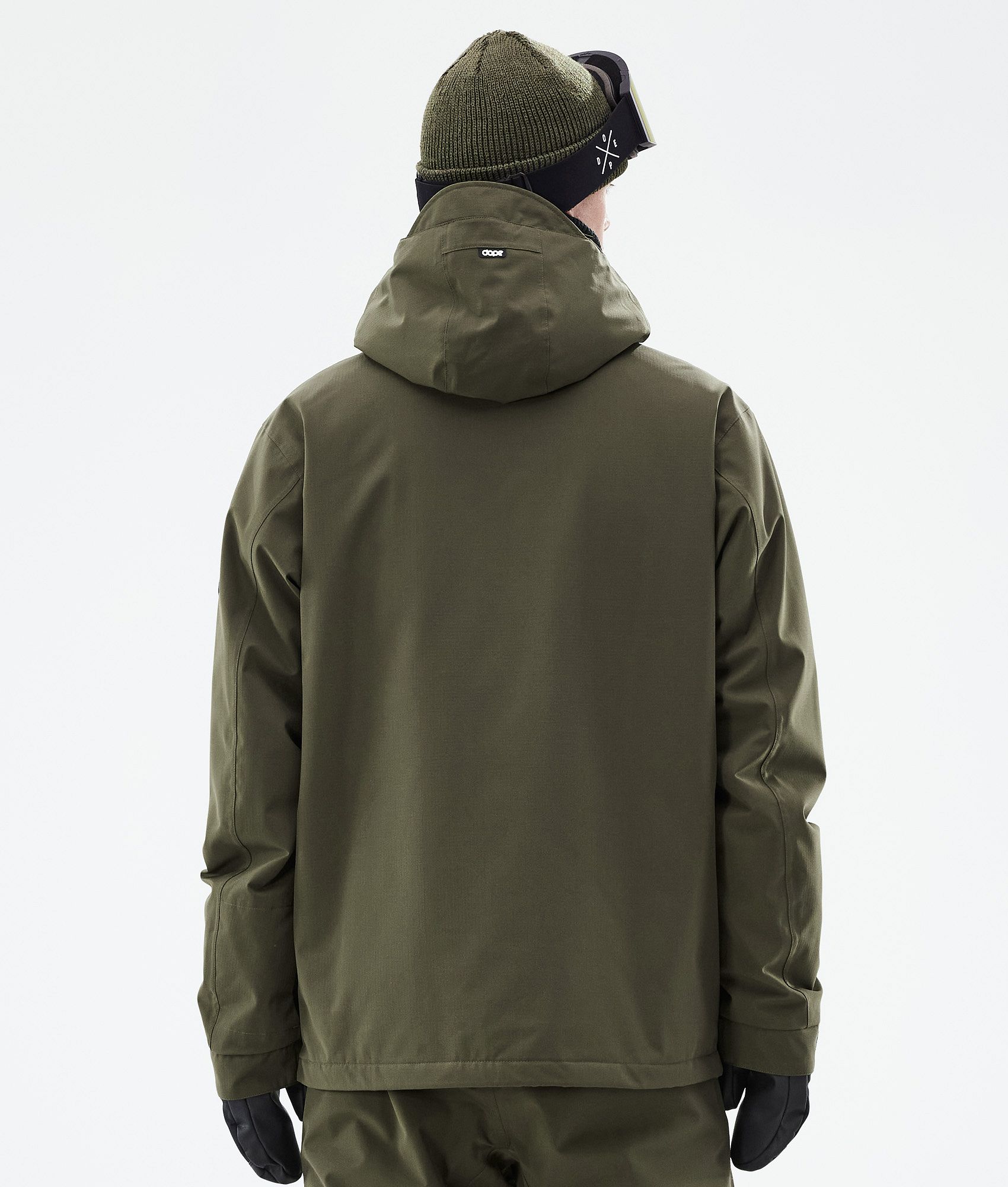 Gore tex store jacket olive green