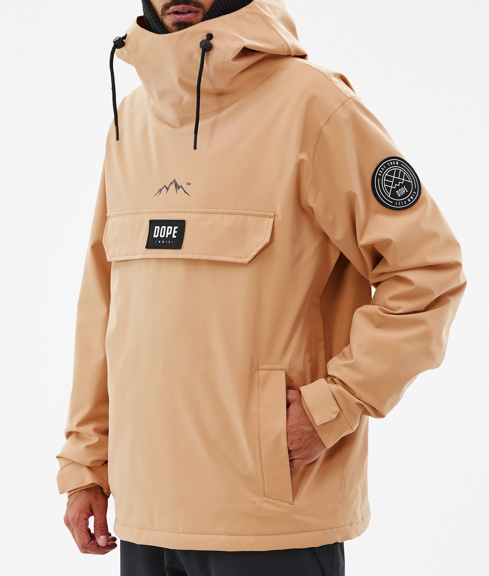 Dope Blizzard Snowboard Jacket Men Khaki Yellow | Dopesnow.com