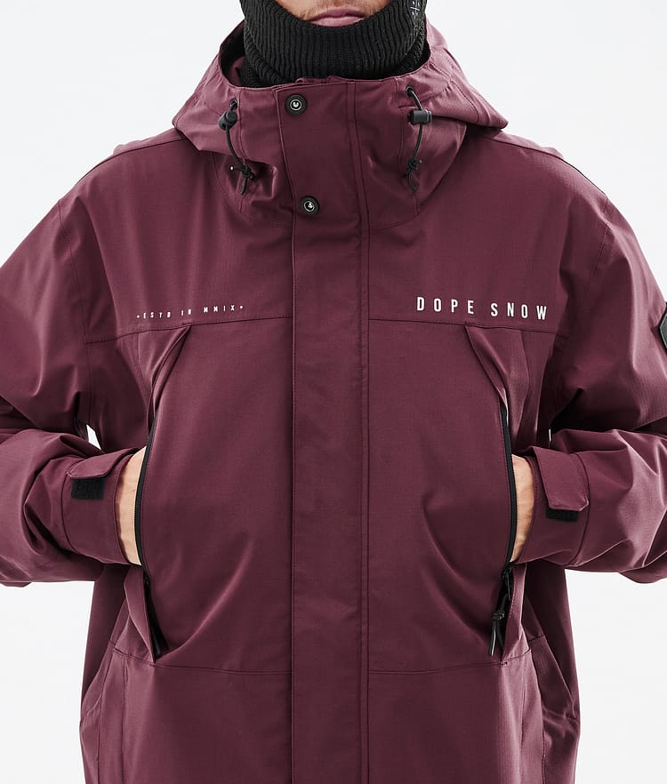 Ranger Chaqueta Snowboard Hombre Burgundy, Imagen 9 de 10