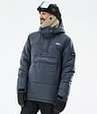 Dope Puffer Chaqueta Snowboard Hombre Metal Blue