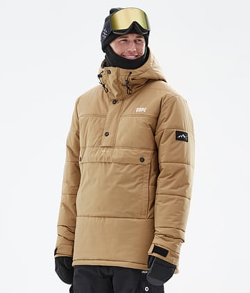 Dope Snow Puffer Chaqueta Snowboard Hombre Gold