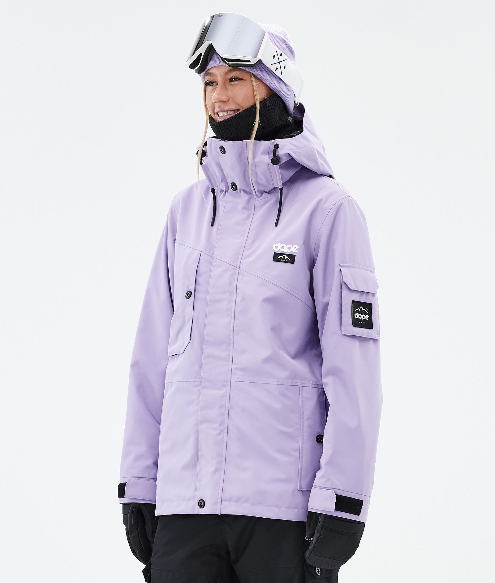 Adept W Snowboard jas Dames Faded Violet, Afbeelding 1 van 10