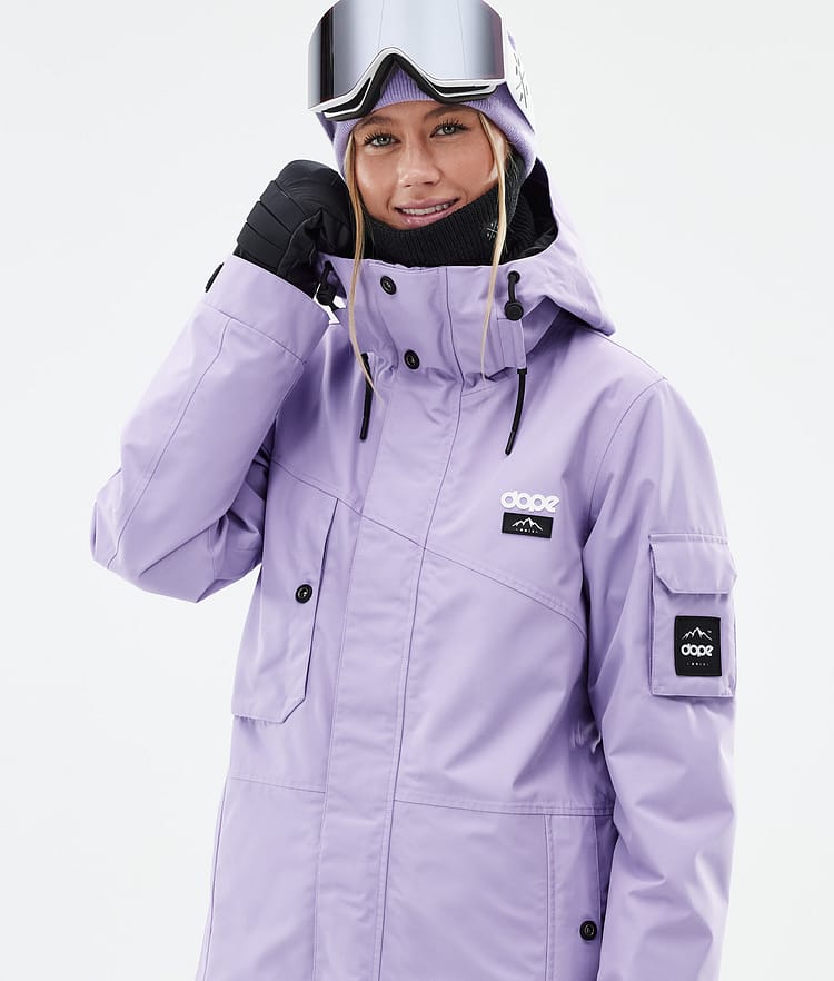 Adept W Snowboardjacke Damen Faded Violet, Bild 2 von 10