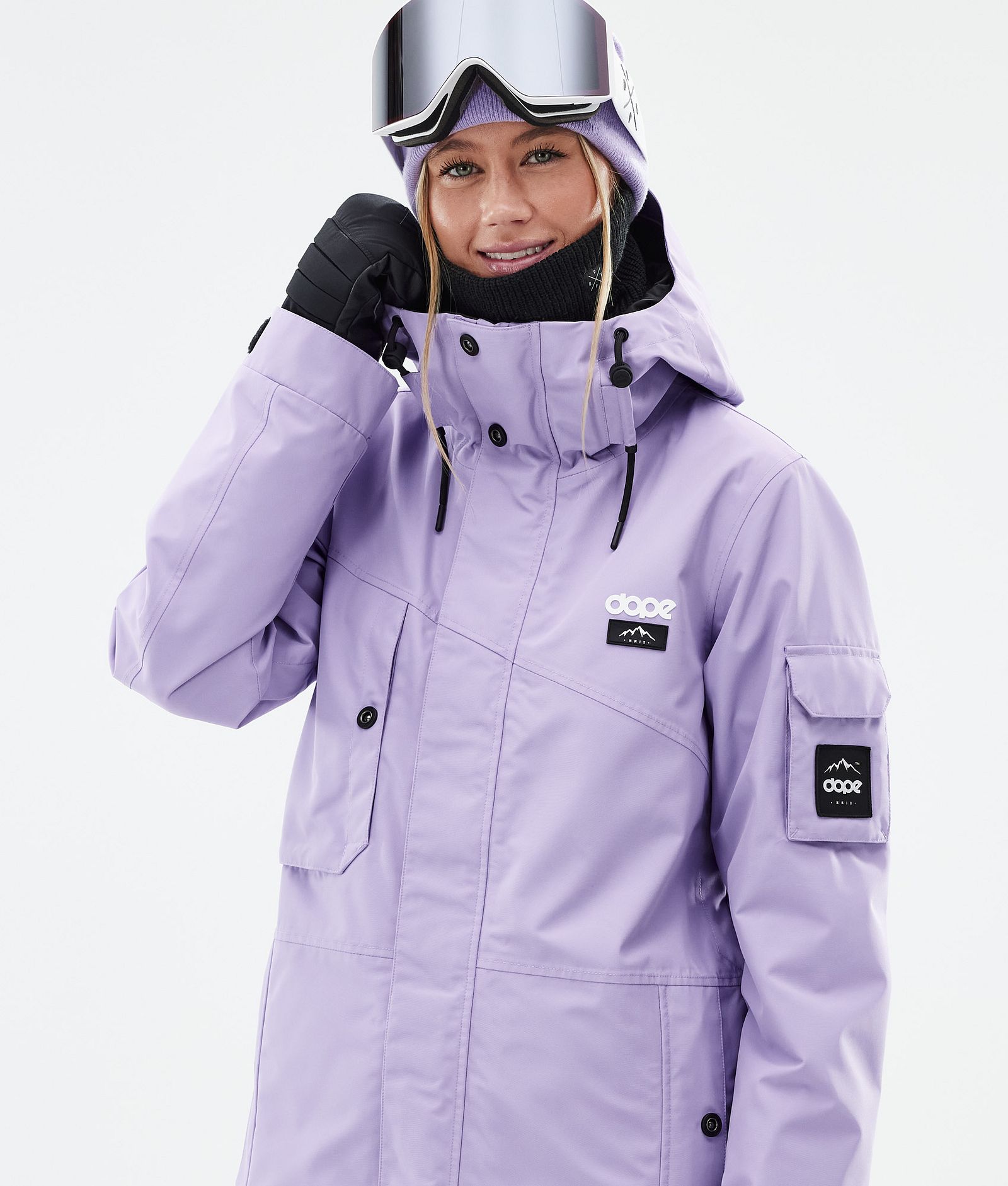 Adept W Snowboardjakke Dame Faded Violet, Billede 2 af 10