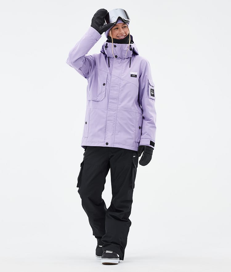 Adept W Snowboard Jacket Women Faded Violet, Image 3 of 10