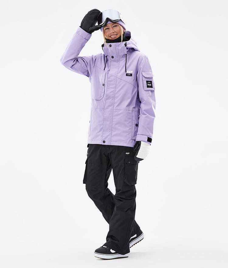 Adept W Snowboard Jacket Women Faded Violet, Image 3 of 9
