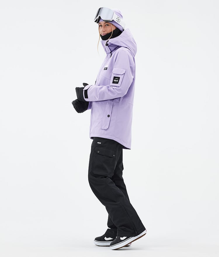 Adept W Snowboardjakke Dame Faded Violet, Billede 4 af 10