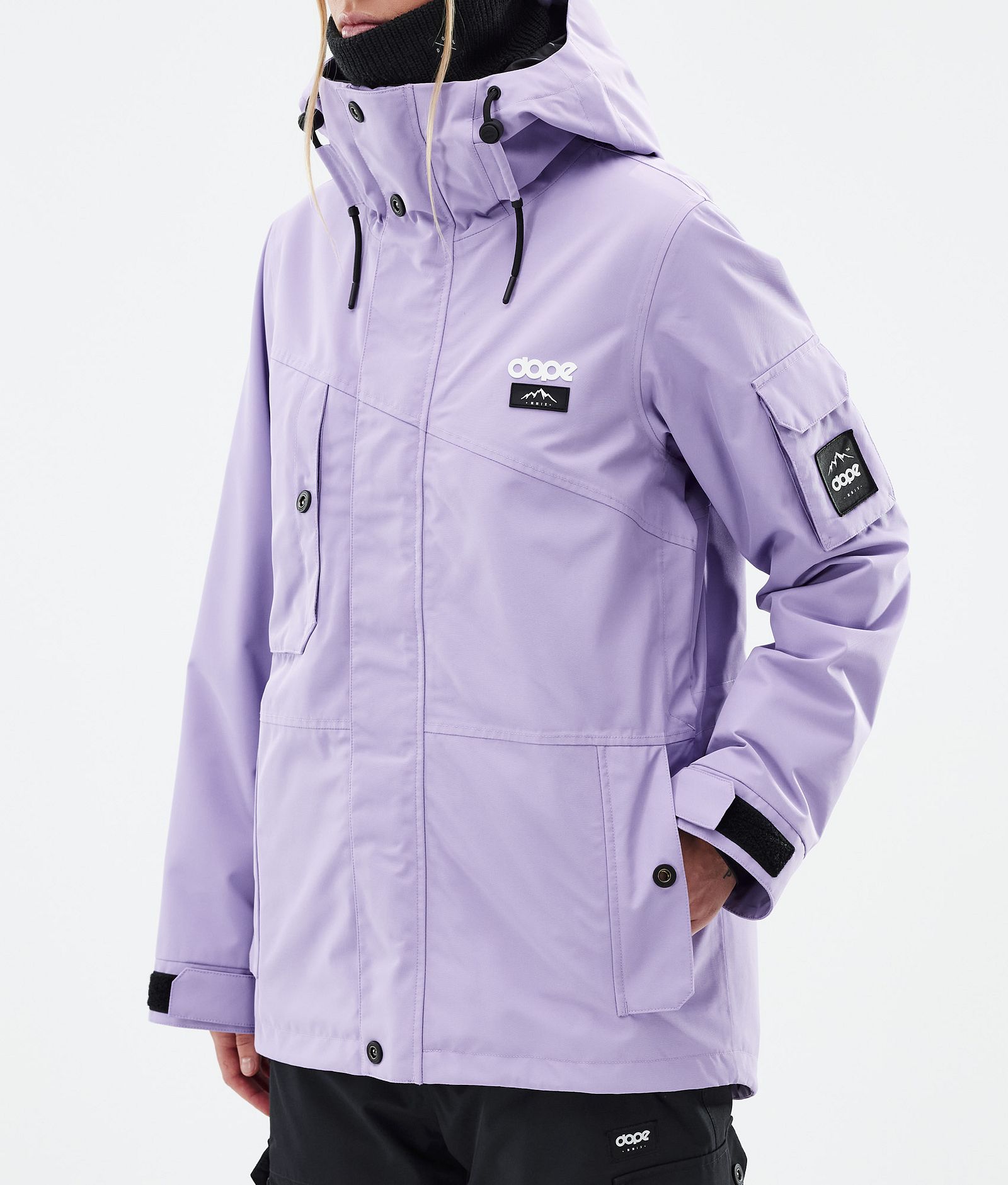 Adept W Snowboardjacke Damen Faded Violet, Bild 8 von 10