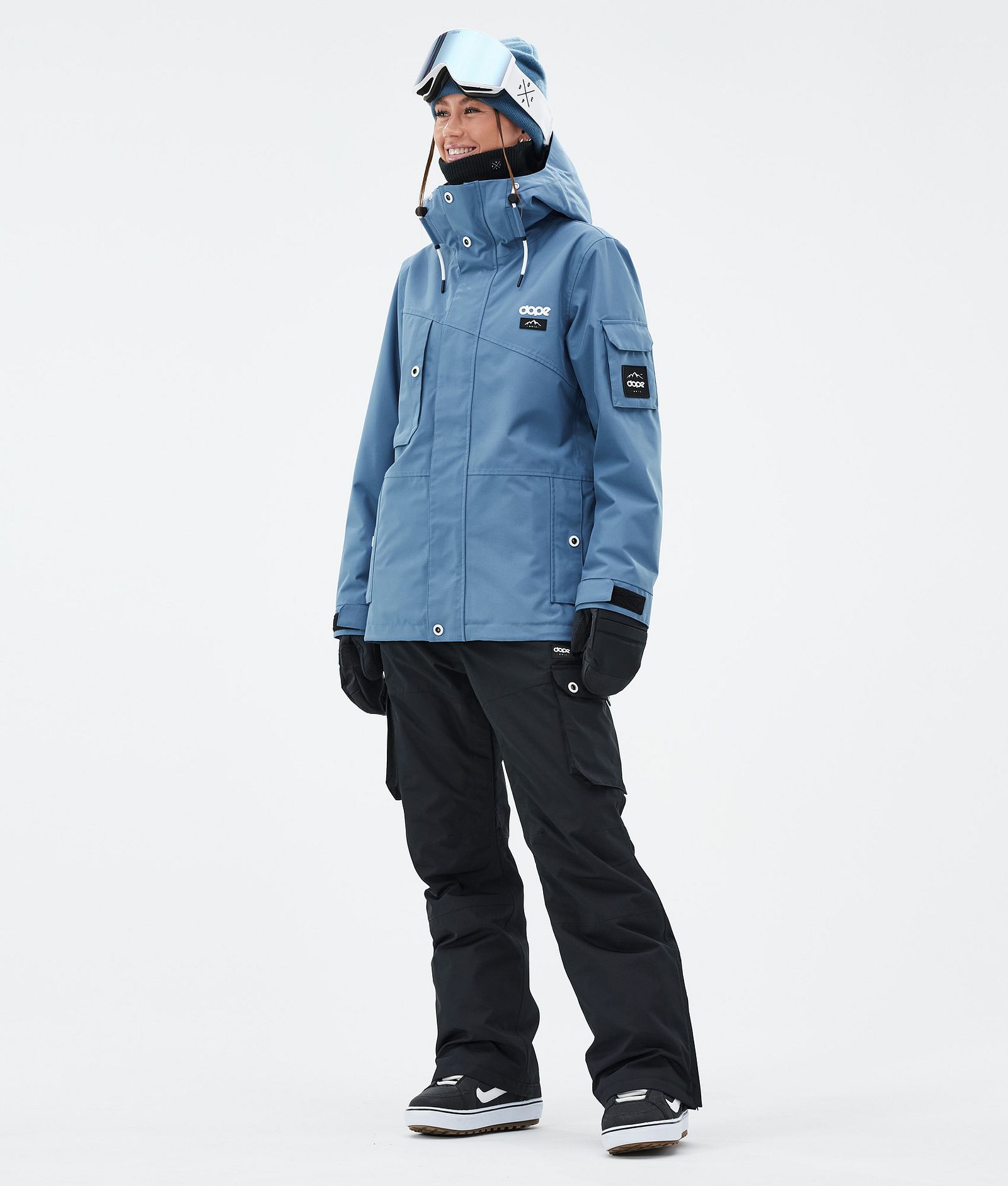 Adept W Snowboard Jacket Women Blue Steel Renewed, Image 2 of 9