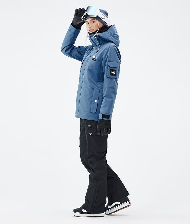 Adept W Snowboard Jacket Women Blue Steel, Image 4 of 9