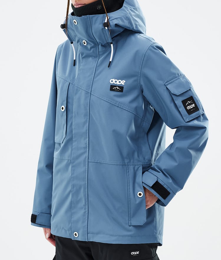 Adept W Snowboard Jacket Women Blue Steel Renewed, Image 7 of 9