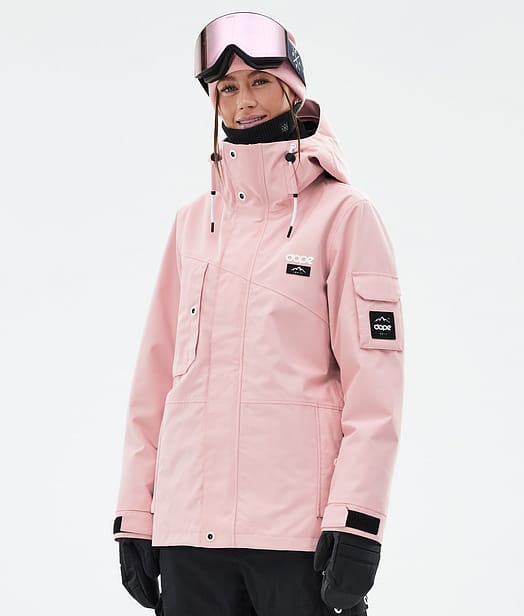 Adept W Ski jas Dames Soft Pink