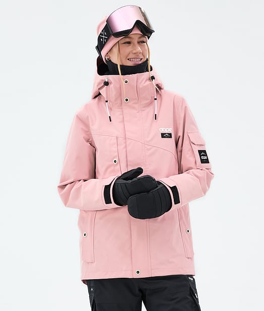 Adept W Bunda na Snowboard Dámské Soft Pink