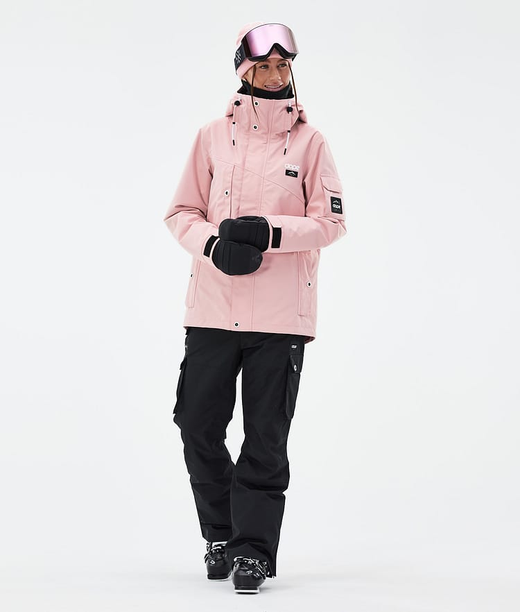 Adept W Skijacke Damen Soft Pink, Bild 2 von 9