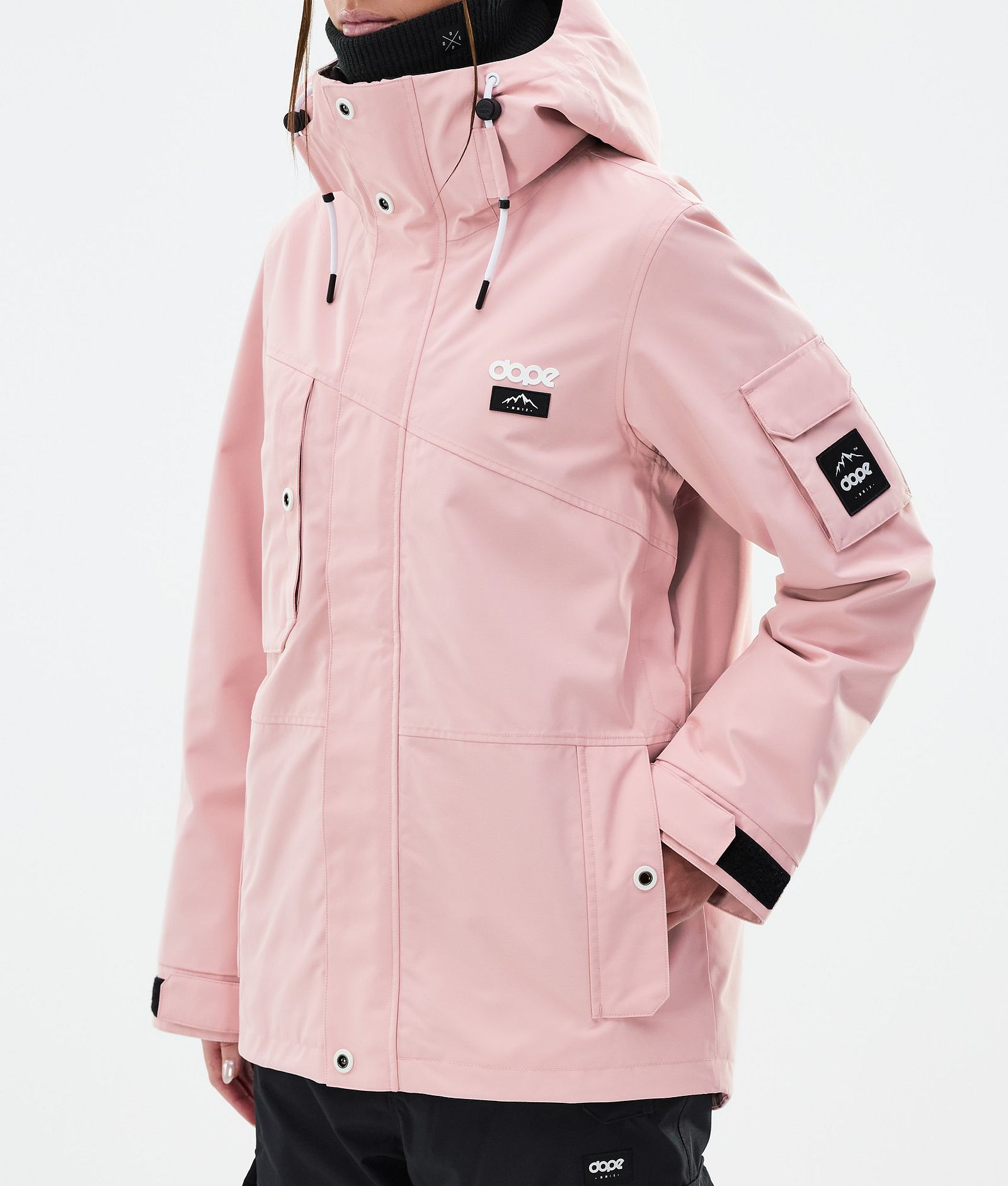 Adept W Snowboardjakke Dame Soft Pink Renewed, Billede 7 af 9