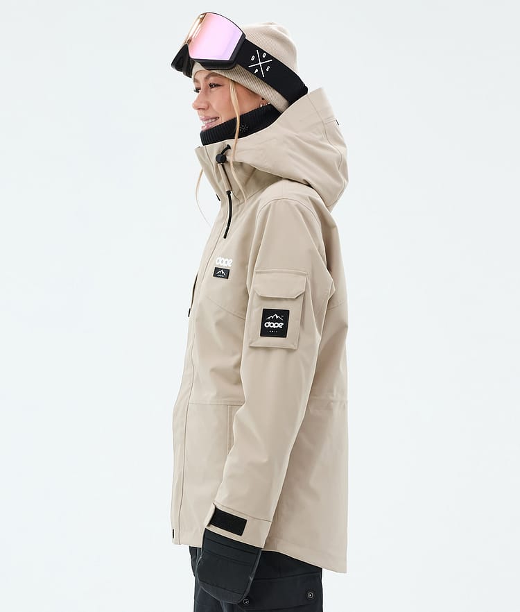 Adept W Chaqueta Snowboard Mujer Sand, Imagen 5 de 9