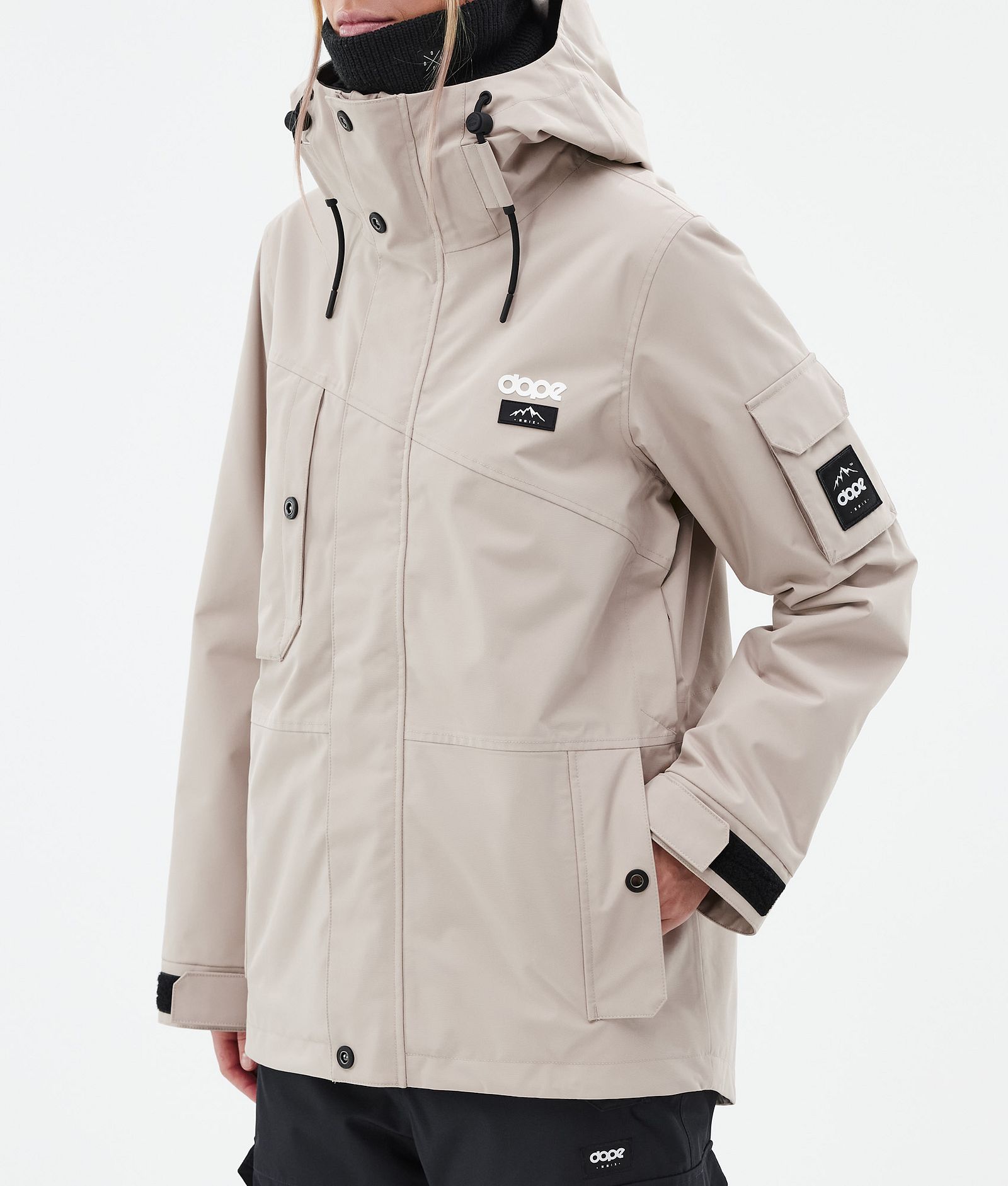 Adept W Chaqueta Snowboard Mujer Sand, Imagen 8 de 10