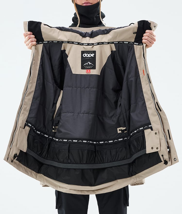 Adept W Chaqueta Snowboard Mujer Sand, Imagen 9 de 9