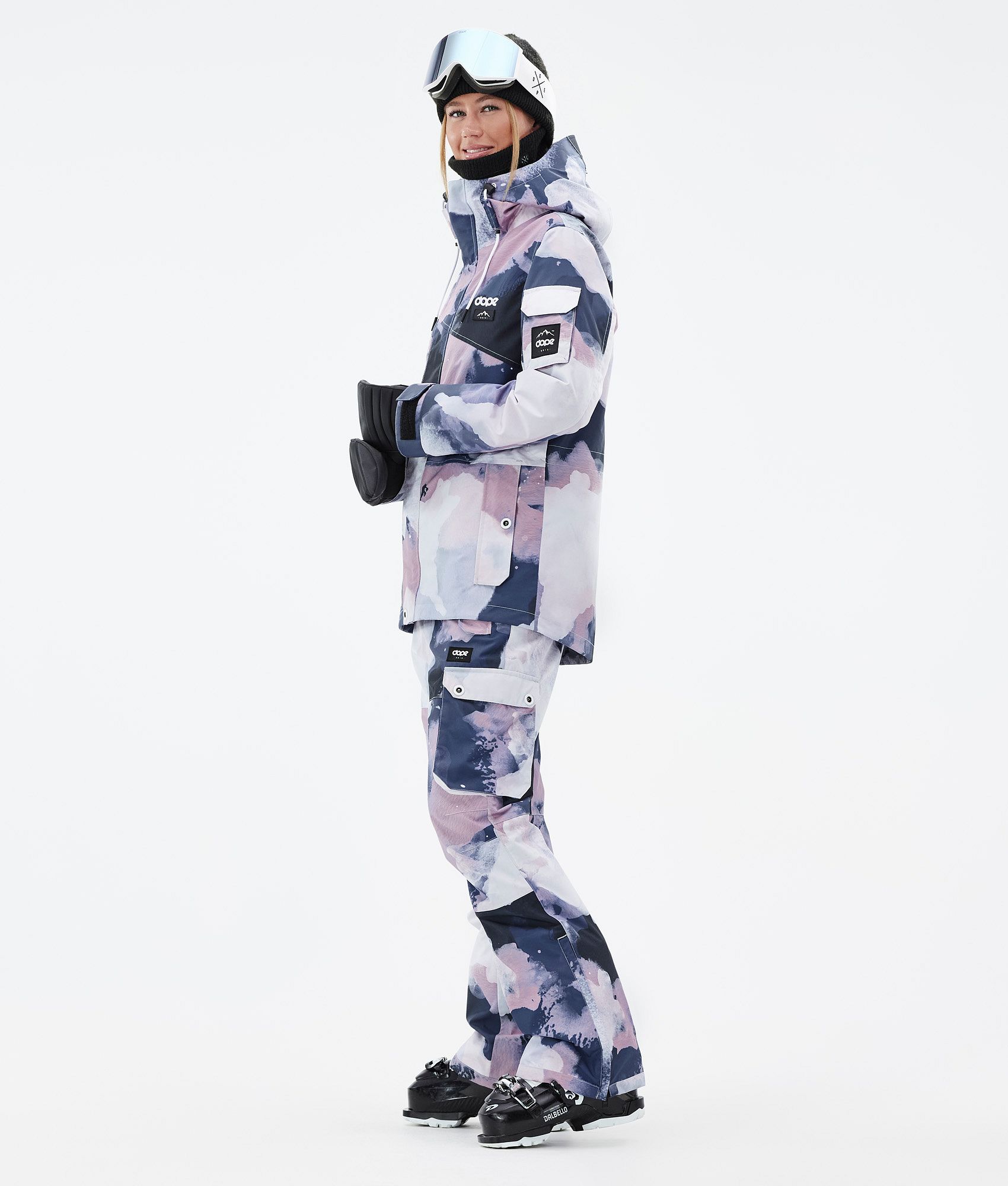 Pink camo clearance ski jacket