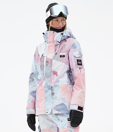 Fleece Thermal Underwear Suit, Winter Skiing Jacket Women