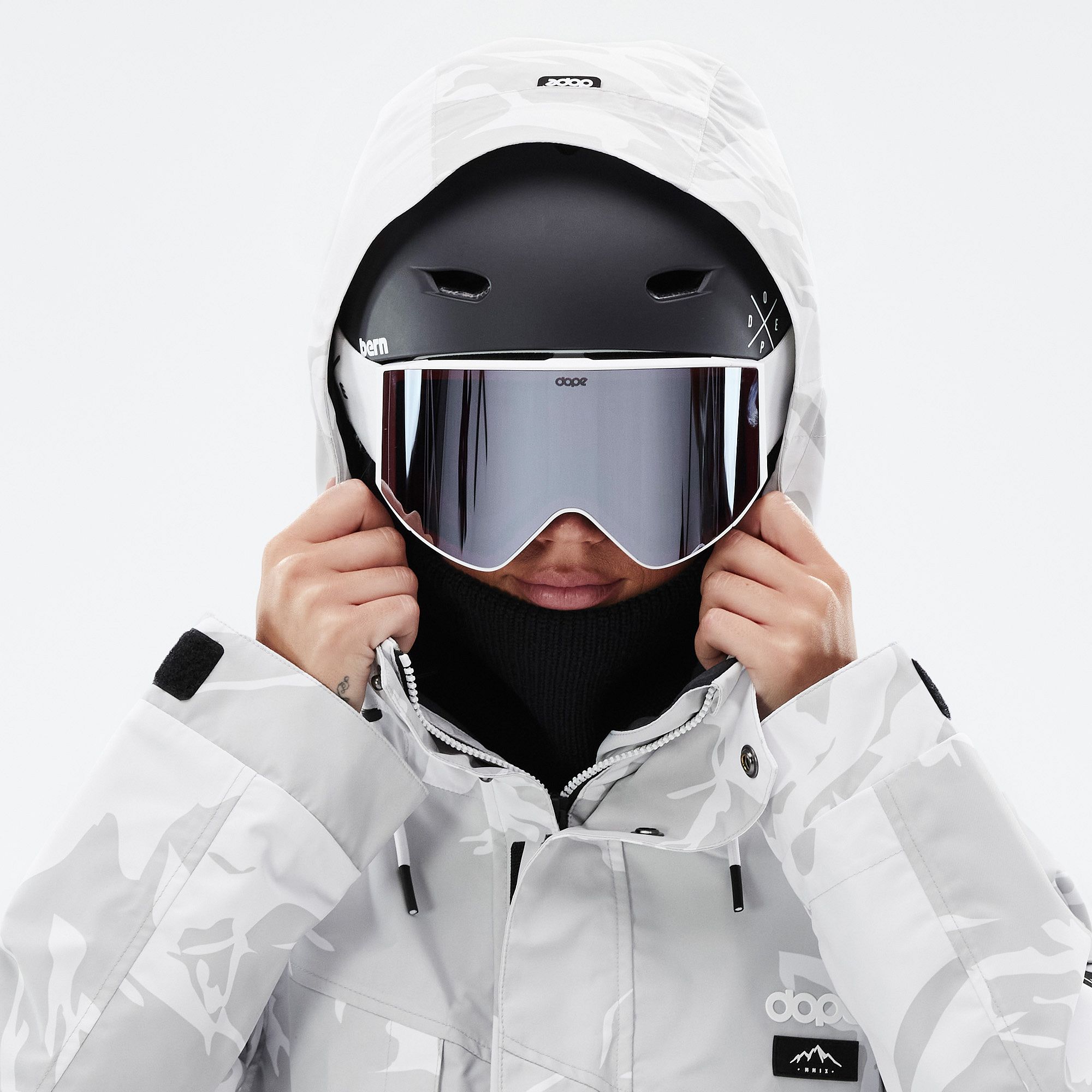 dope ski helmet