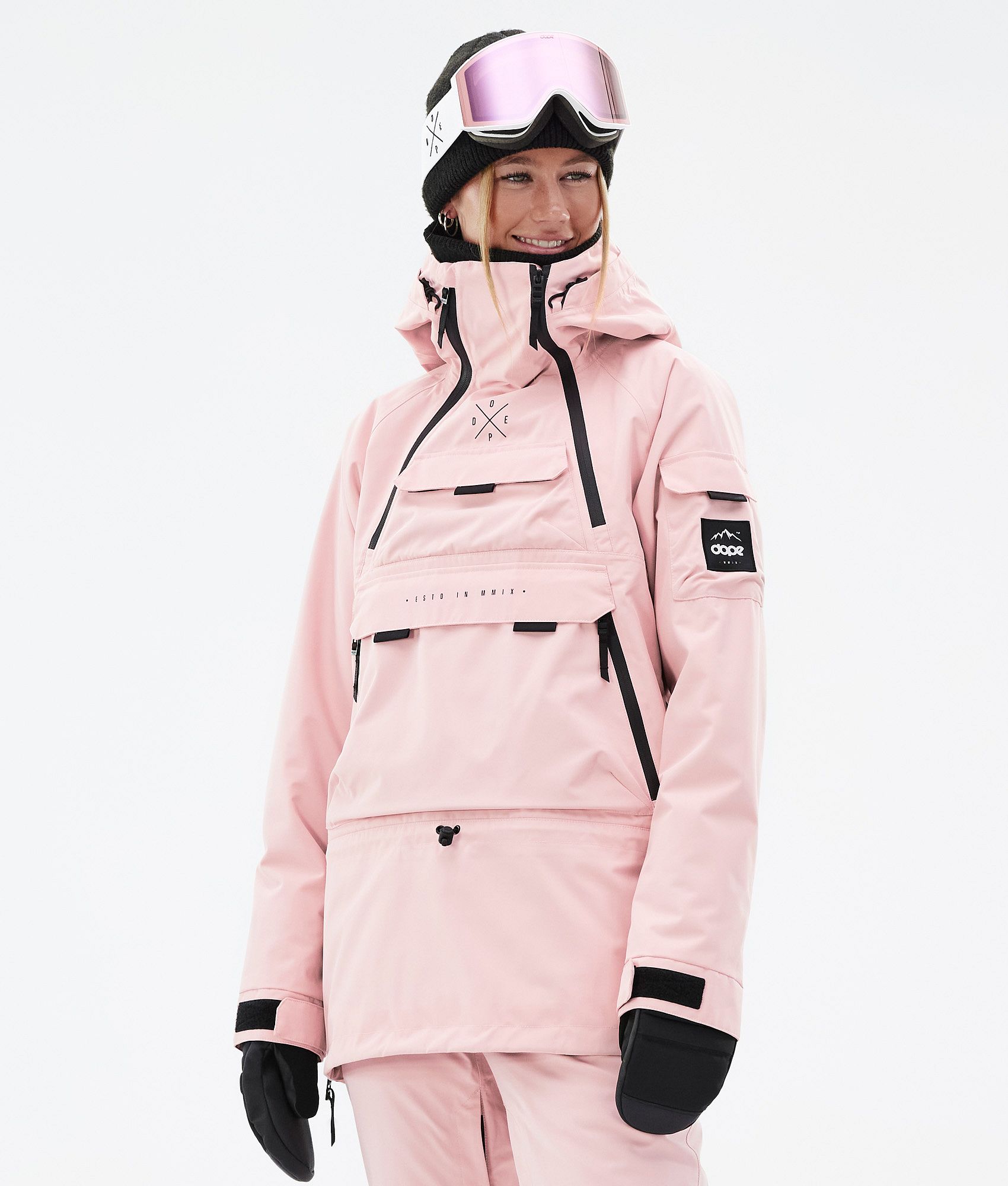 Womens pink deals snow jacket