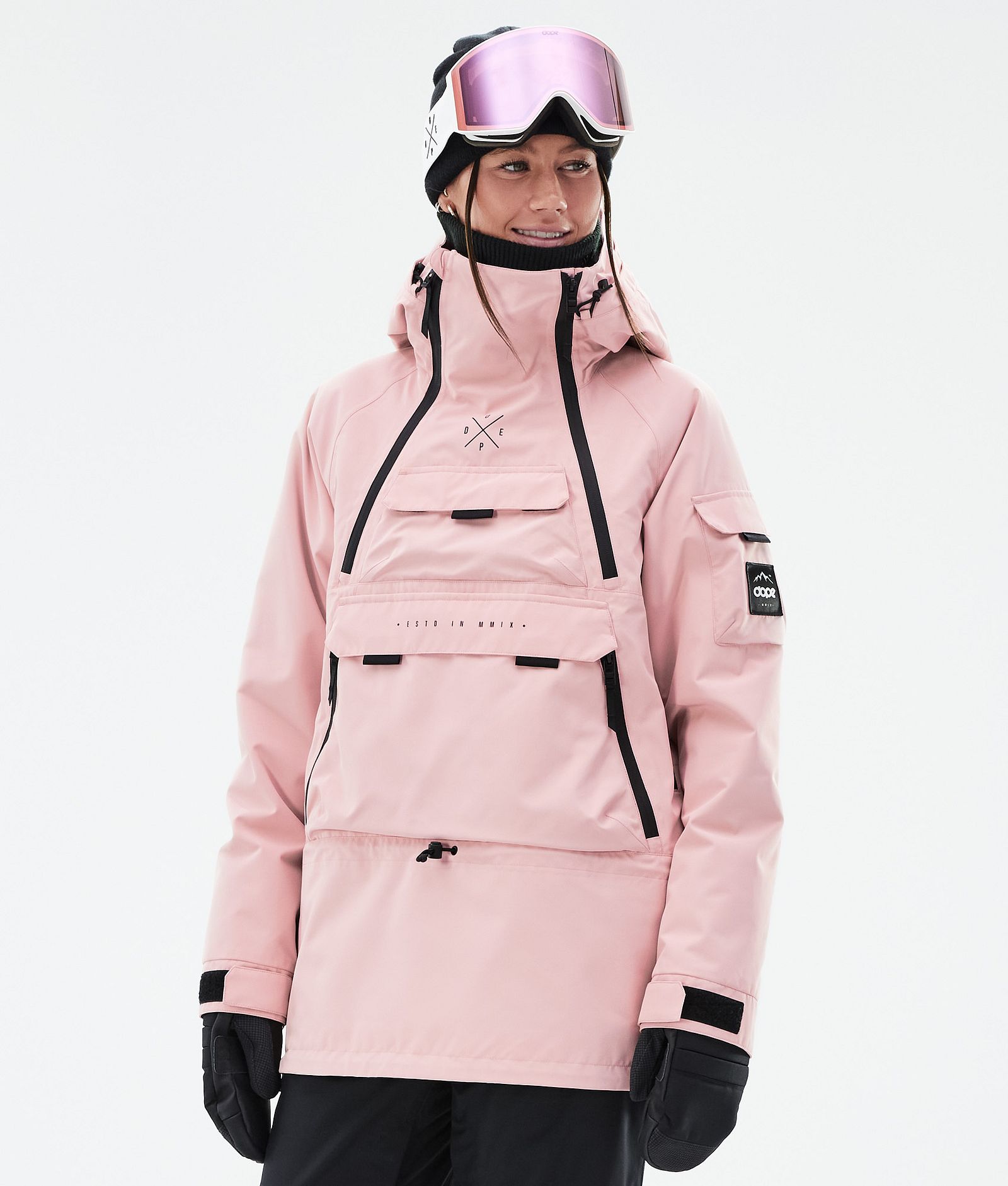 Akin W Snowboardjakke Dame Soft Pink, Bilde 1 av 9