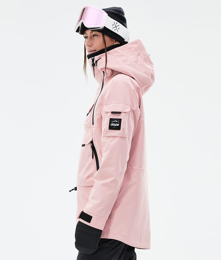 Akin W Veste Snowboard Femme Soft Pink, Image 5 sur 9