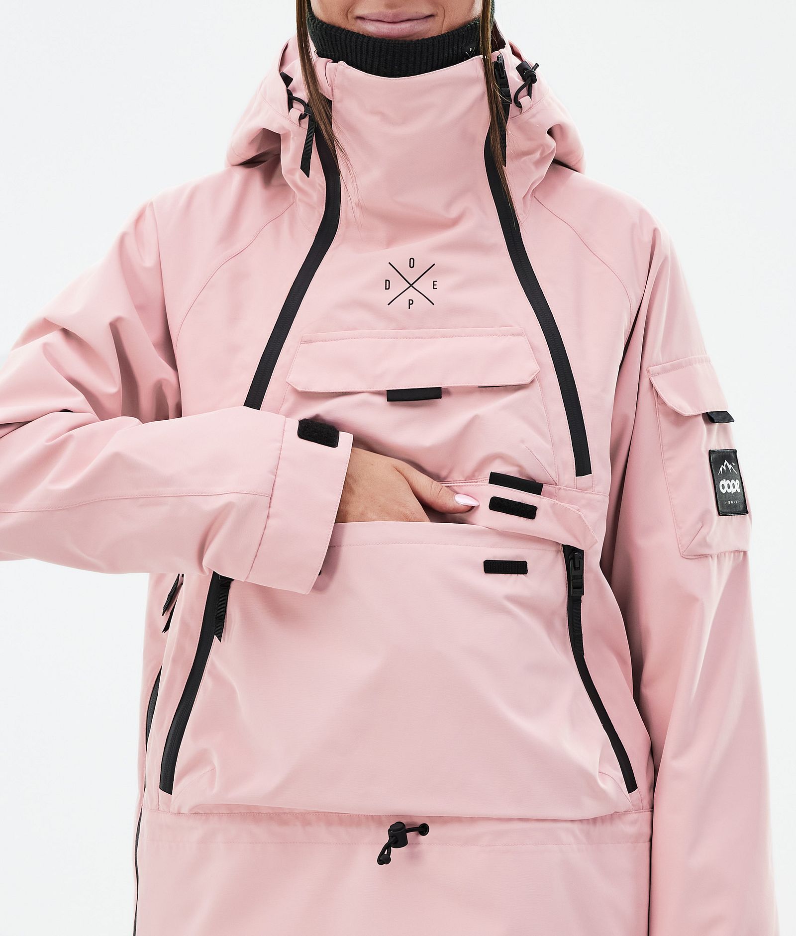 Akin W Snowboardjakke Dame Soft Pink, Bilde 8 av 9