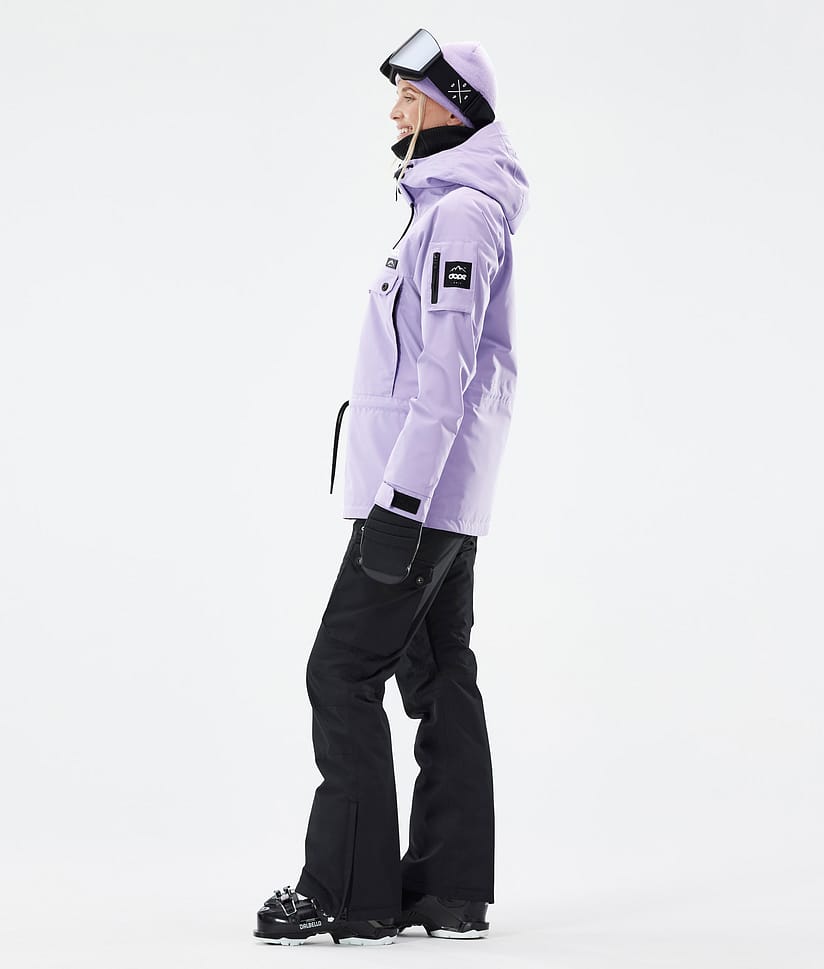 Dope Puffer W Ski Jacket Women Faded Violet