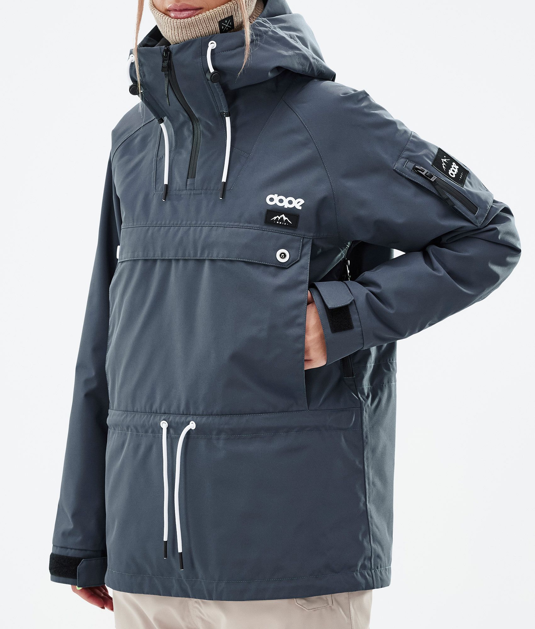 Navy blue hotsell anorak jacket women's