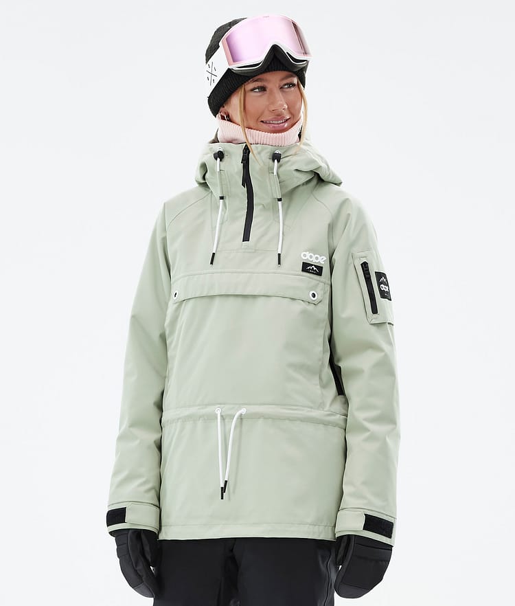 Annok W Veste Snowboard Femme Soft Green Renewed, Image 1 sur 9