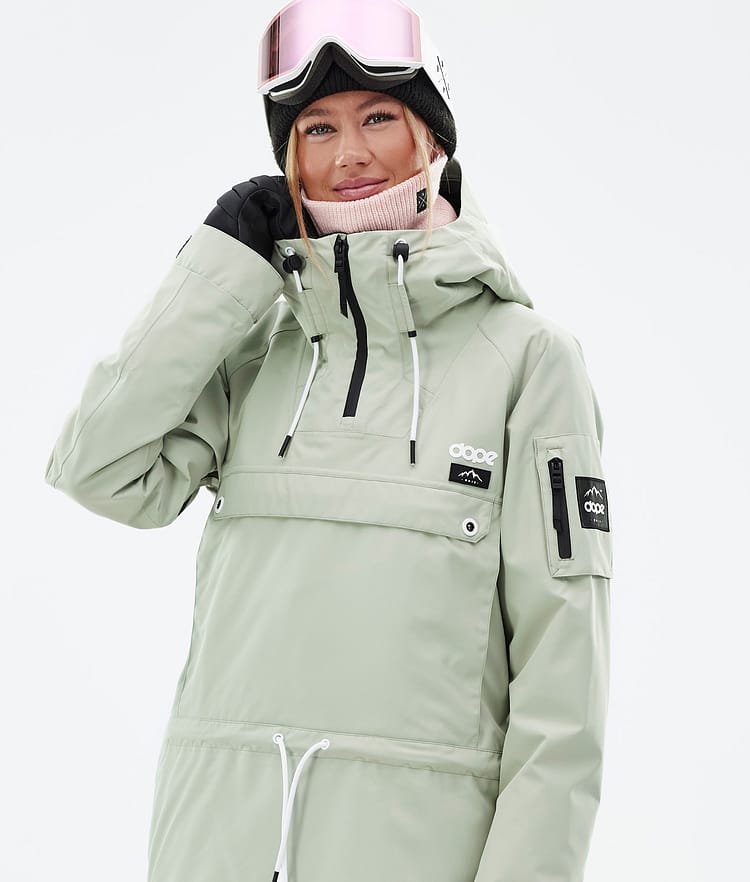 Annok W Snowboard Jacket Women Soft Green, Image 2 of 9
