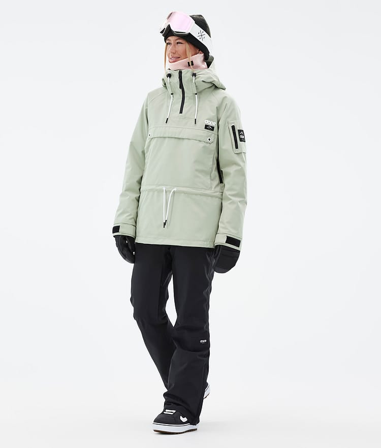 Annok W Snowboard Jacket Women Soft Green, Image 3 of 9