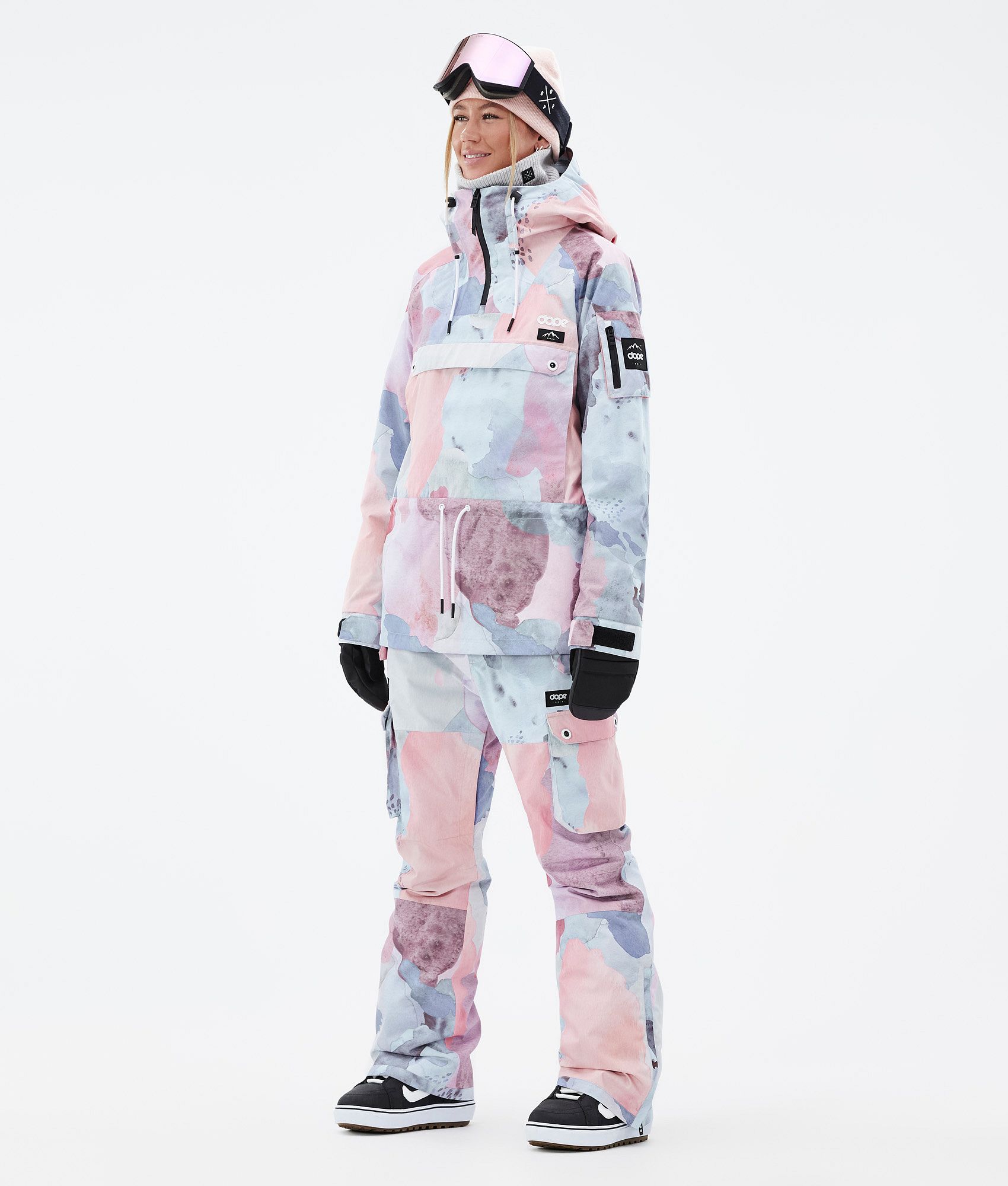 Dope Annok W Women's Snowboard Jacket Washed Ink