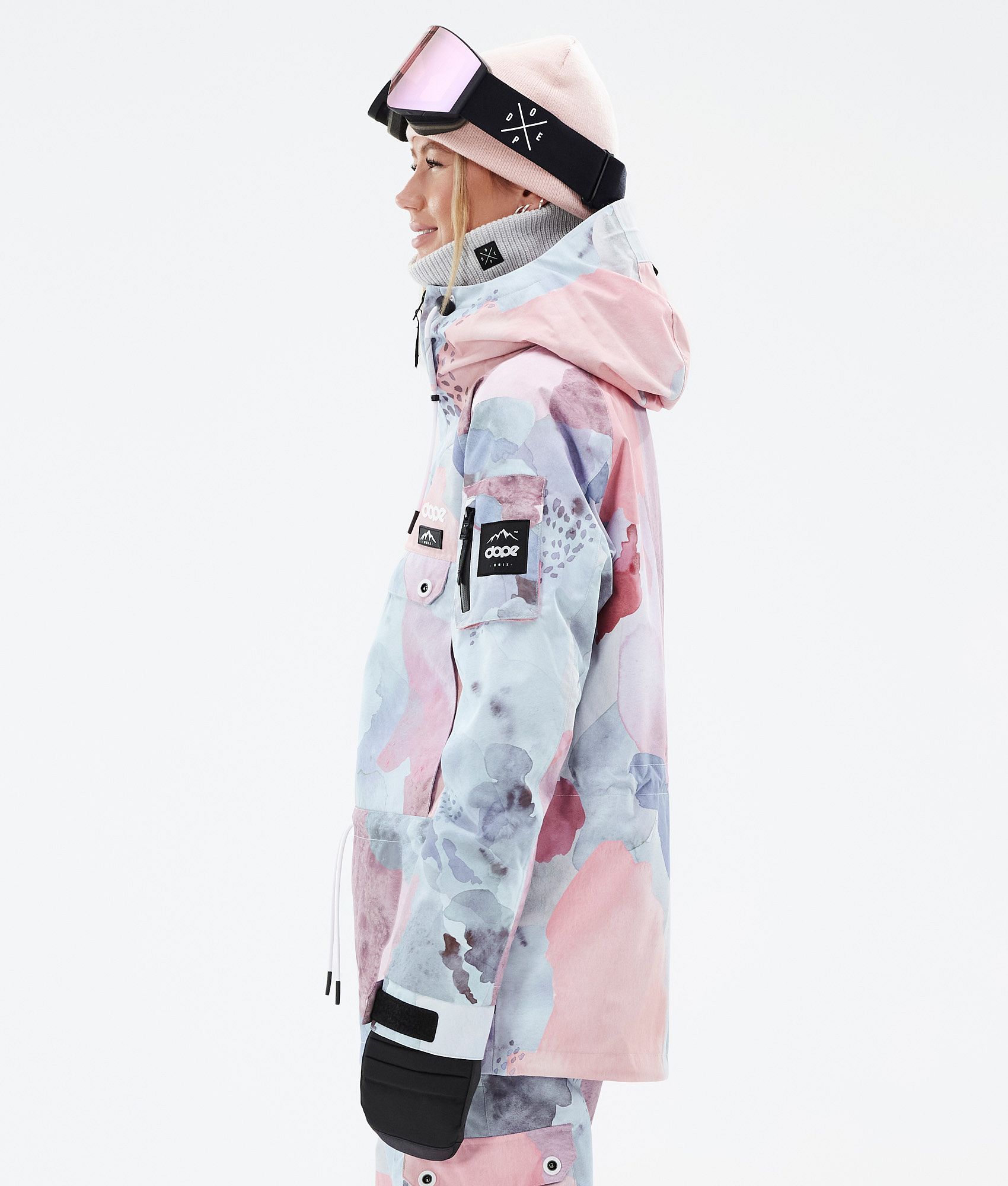 Dope Annok W Women's Snowboard Jacket Washed Ink