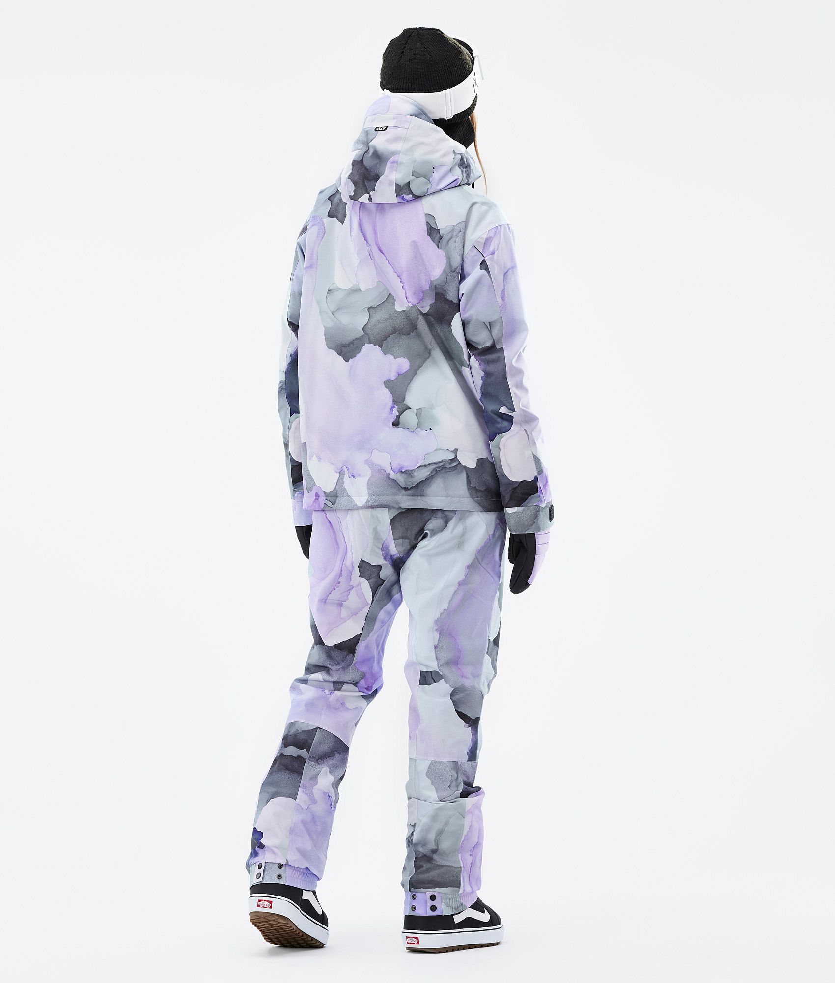 White camo 2024 snow jacket