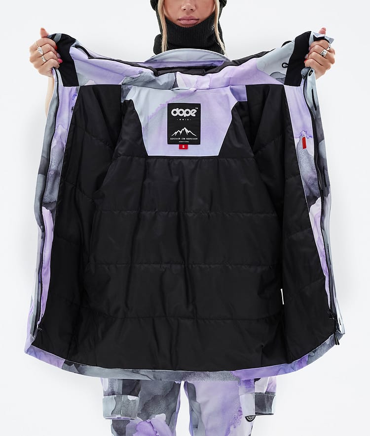 Blizzard W Full Zip Bunda na Snowboard Dámské Blot Violet, Obrázek 10 z 10