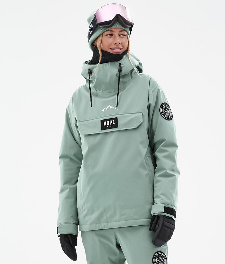 Dope Blizzard W Veste Snowboard Femme Faded Green - Vert | Dopesnow FR