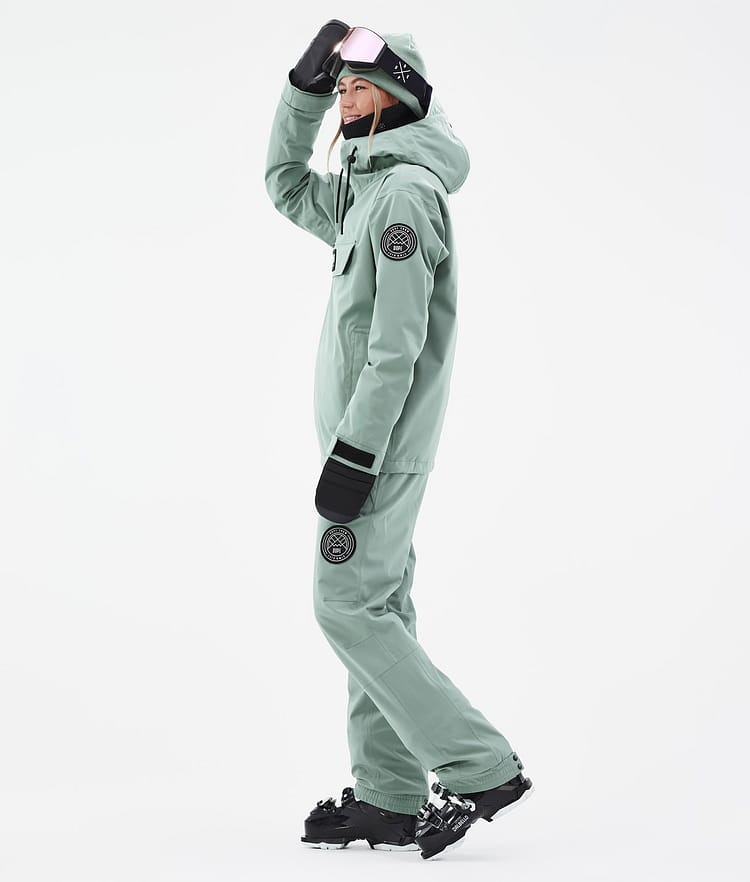 Dope Blizzard W Ski Jacket Women Faded Green