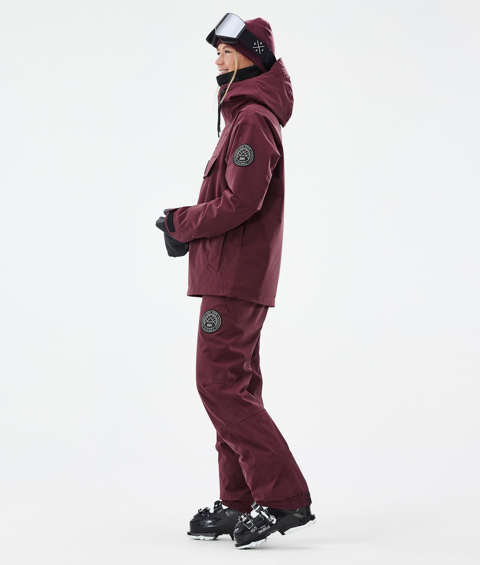 Blizzard W Skijacke Damen Burgundy, Bild 3 von 8