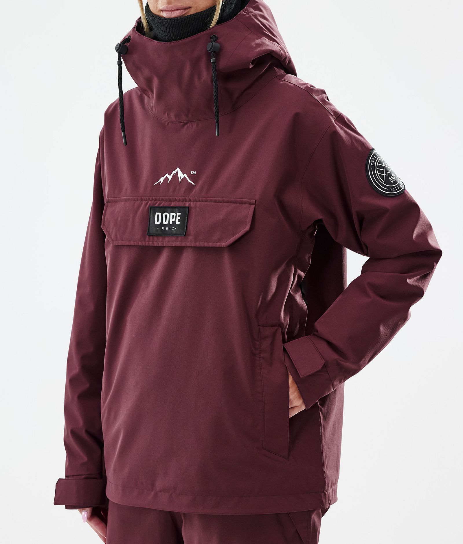 Blizzard W Skijacke Damen Burgundy, Bild 7 von 8