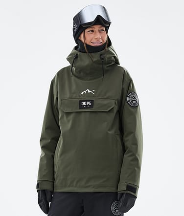 Blizzard W Giacca Snowboard Donna Olive Green